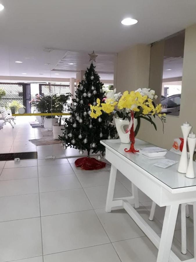 شقة غوارويا  في Apartamento Sol Y Mar Enseada Guruja المظهر الخارجي الصورة